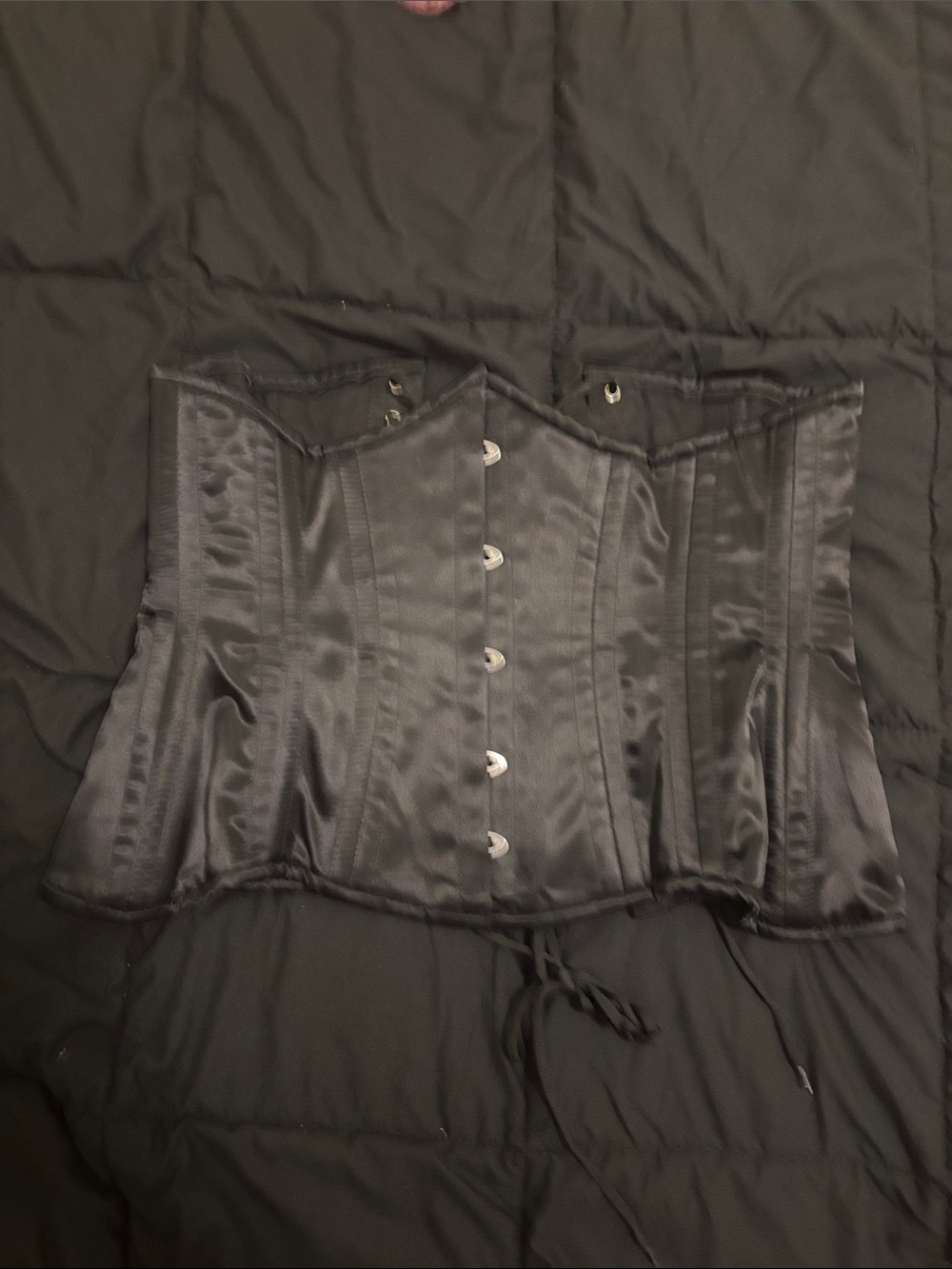 Black Under Bust Corset from Orchard Corset